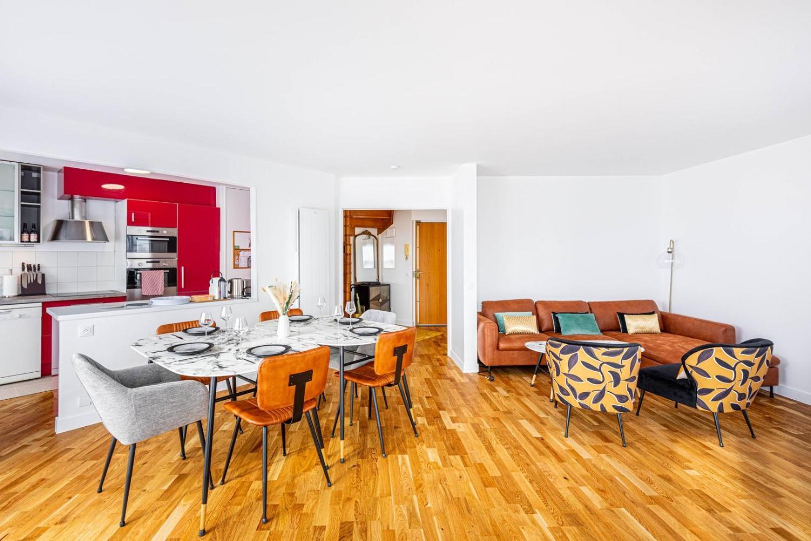Guestready - Charming Family Duplex With A Terrace Appartement Paris